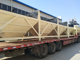 百?gòu)?qiáng)級(jí)配碎石拌合站發(fā)往湖南懷化