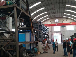 各級(jí) 導(dǎo)到鄭州百強(qiáng)建機(jī)視察出口澳大利亞移動(dòng)式攪拌站