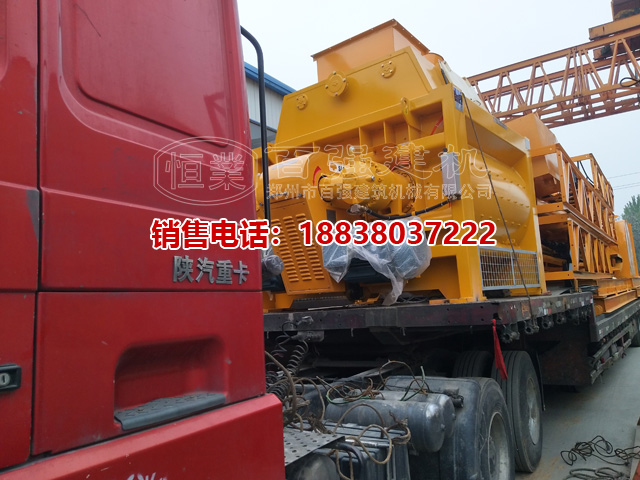 鄭州市百強(qiáng)建機(jī)發(fā)往甘肅的HZS120混凝土攪拌站 鄭州市百強(qiáng)建機(jī)發(fā)往甘肅的HZS120混凝土攪拌站