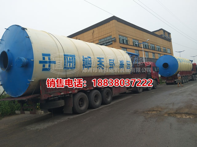 中 葛州壩 HZS90攪拌站配套水泥罐發(fā)貨圖片 中 葛州壩 HZS90攪拌站配套水泥罐發(fā)貨圖片