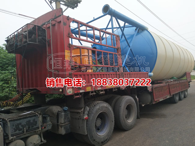中 葛州壩 HZS90攪拌站配套水泥罐發(fā)貨圖片 中 葛州壩 HZS90攪拌站配套水泥罐發(fā)貨圖片