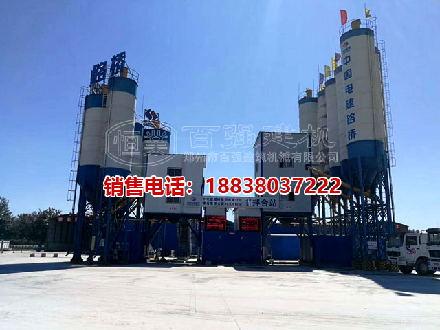 HZS120混凝土攪拌站4 HZS120混凝土攪拌站4