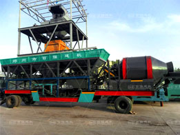 移動(dòng)式滾筒攪拌站